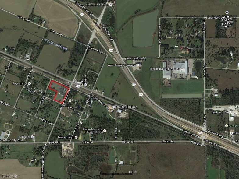 17219 Warren Ranch Rd, Hockley, TX à vendre - Aérien - Image 2 de 2
