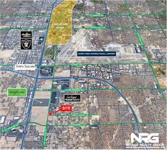 S Las Vegas Blvd, Las Vegas, NV - aerial  map view - Image1