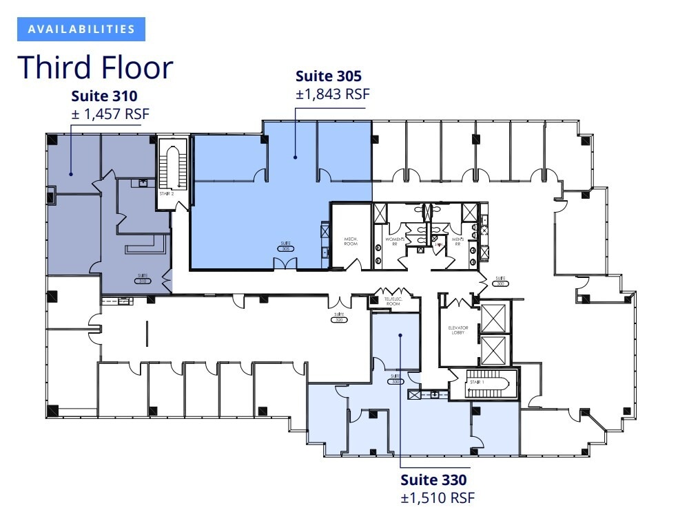 12001 Ventura Pl, Studio City, CA à louer Plan d’étage- Image 1 de 1