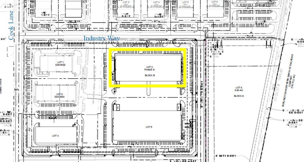 631 Industry Way, Prosper, TX à louer - Plan cadastral - Image 2 de 7