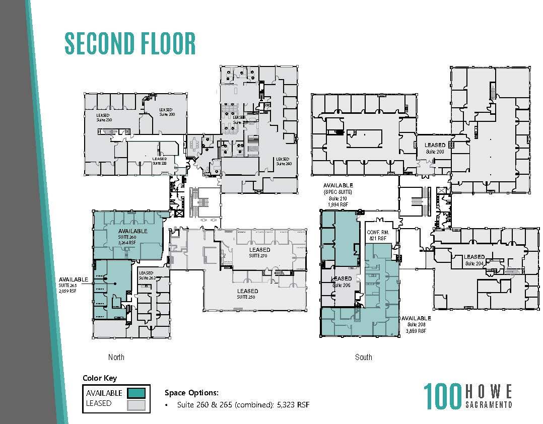 100 Howe Ave, Sacramento, CA for lease Floor Plan- Image 1 of 1