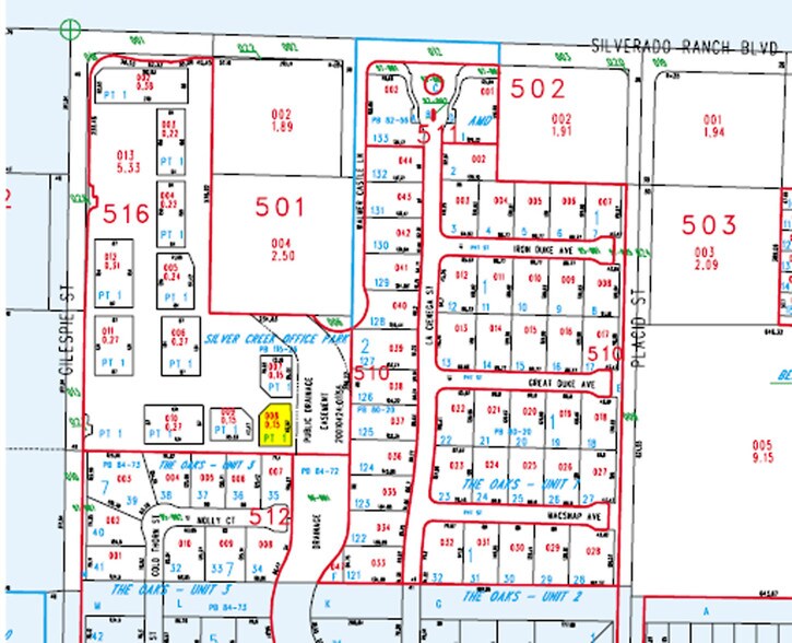 9832 Gilespie St, Las Vegas, NV à vendre - Plan cadastral - Image 3 de 3