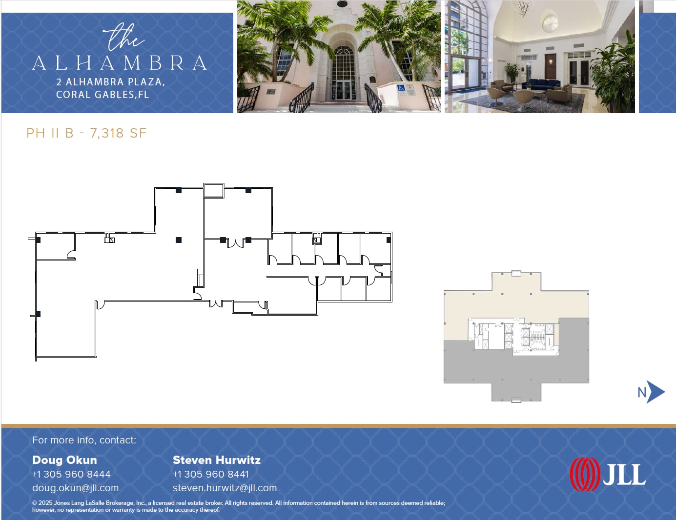 2 Alhambra Plz, Coral Gables, FL for lease Floor Plan- Image 1 of 1