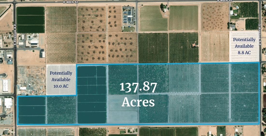 S SWC Avenue 5E & 40th St, Yuma, AZ for sale Primary Photo- Image 1 of 4