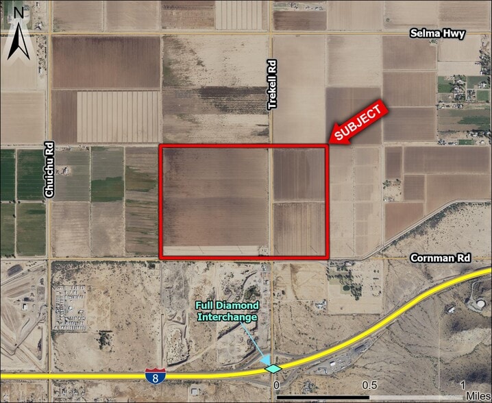 0 Trekell Road, Casa Grande, AZ à vendre - Aérien - Image 2 de 3