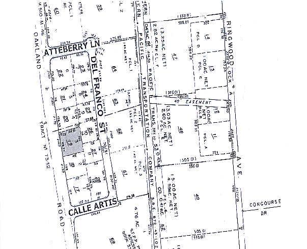 2160 Oakland Rd, San Jose, CA for lease - Plat Map - Image 2 of 2