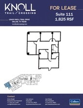 15400 Knoll Trail Dr, Dallas, TX for lease Floor Plan- Image 1 of 1
