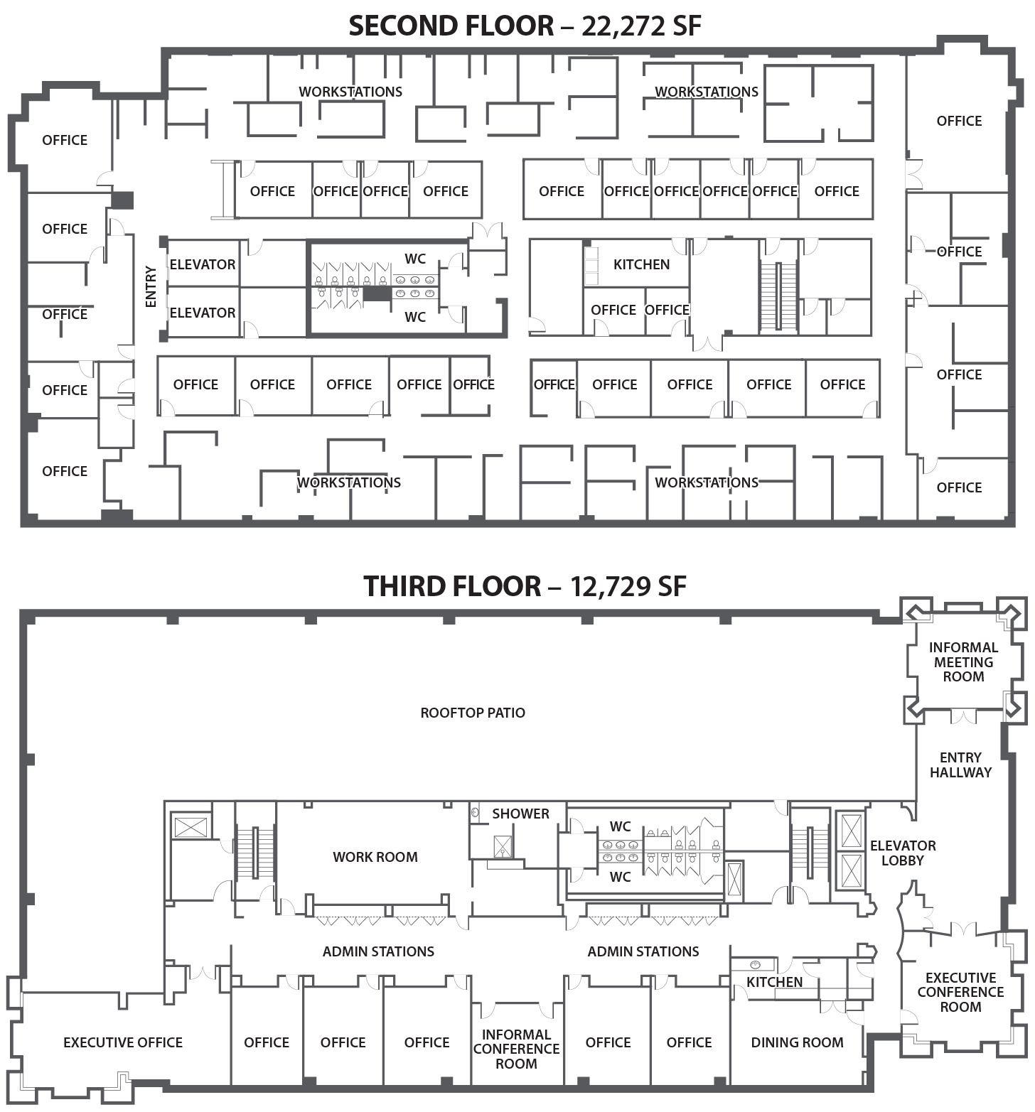 10689 N Pennsylvania St, Indianapolis, IN for lease Floor Plan- Image 1 of 1