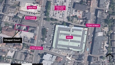 Chapel Ln, Arnold, NTT - AÉRIEN  Vue de la carte