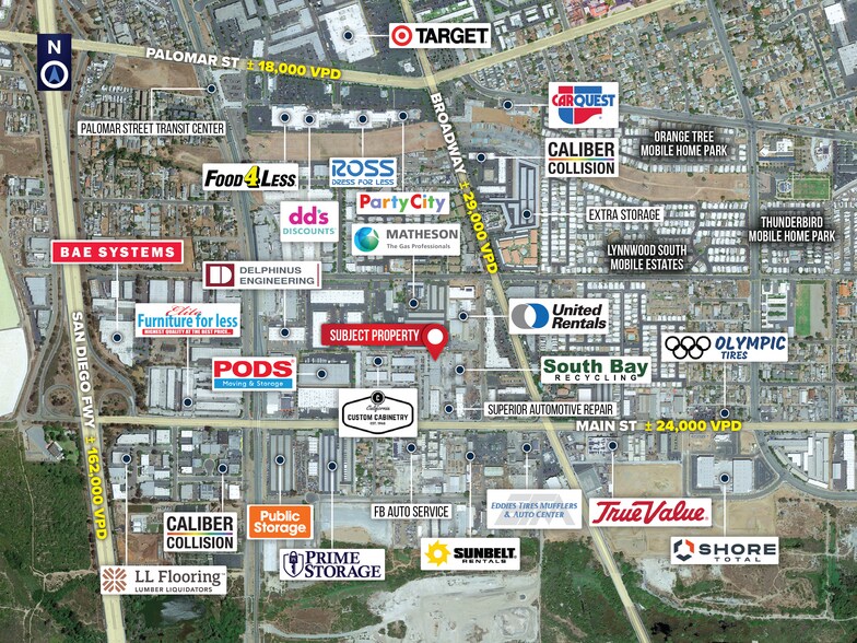 2550 Main St, Chula Vista, CA à louer - Photo du bâtiment - Image 3 de 3