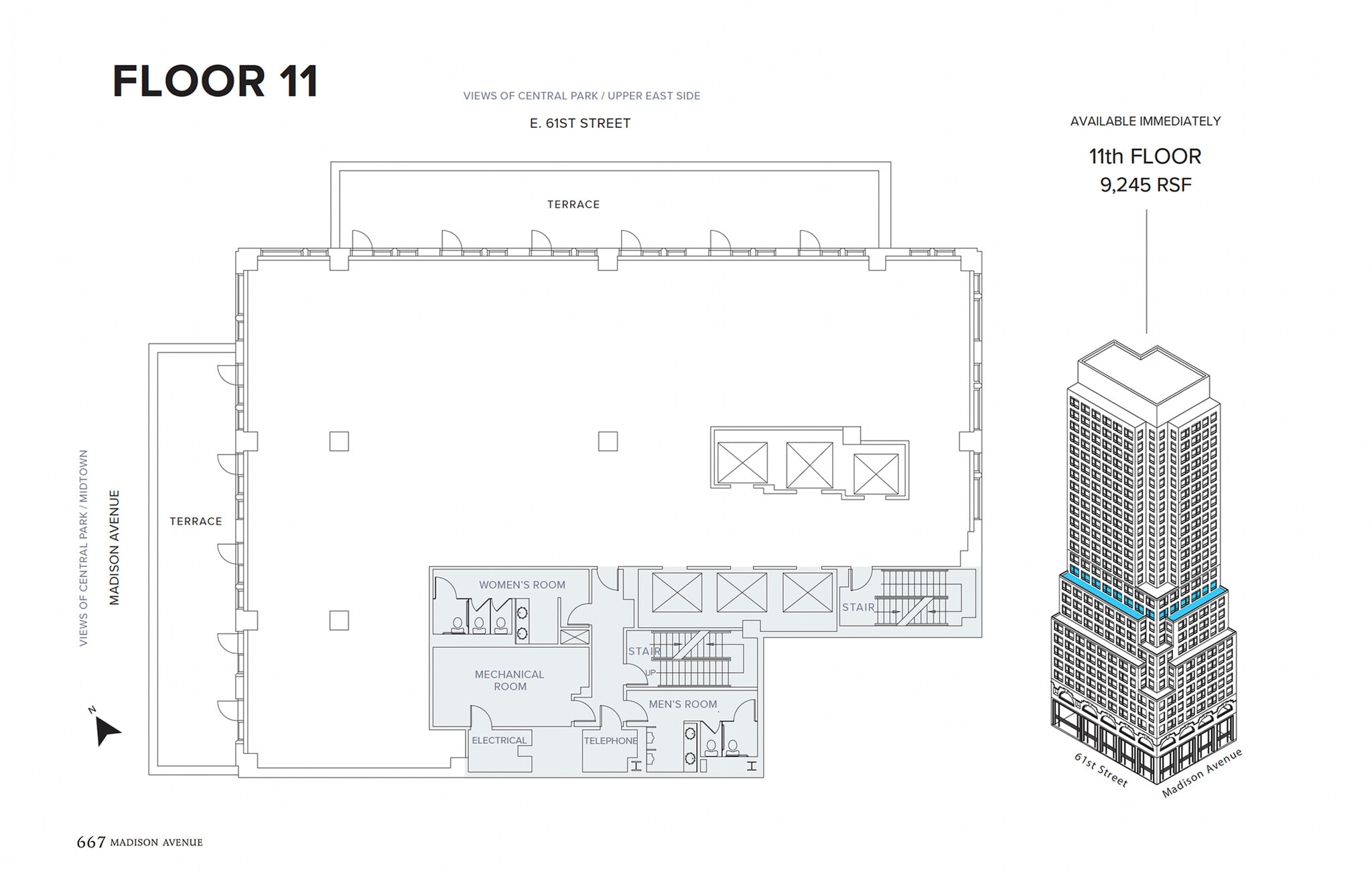 667 Madison Ave, New York, NY à louer Plan d’étage- Image 1 de 8
