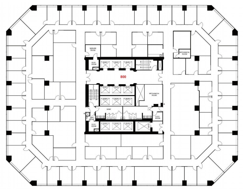 240 4 Av SW, Calgary, AB for lease Floor Plan- Image 1 of 1