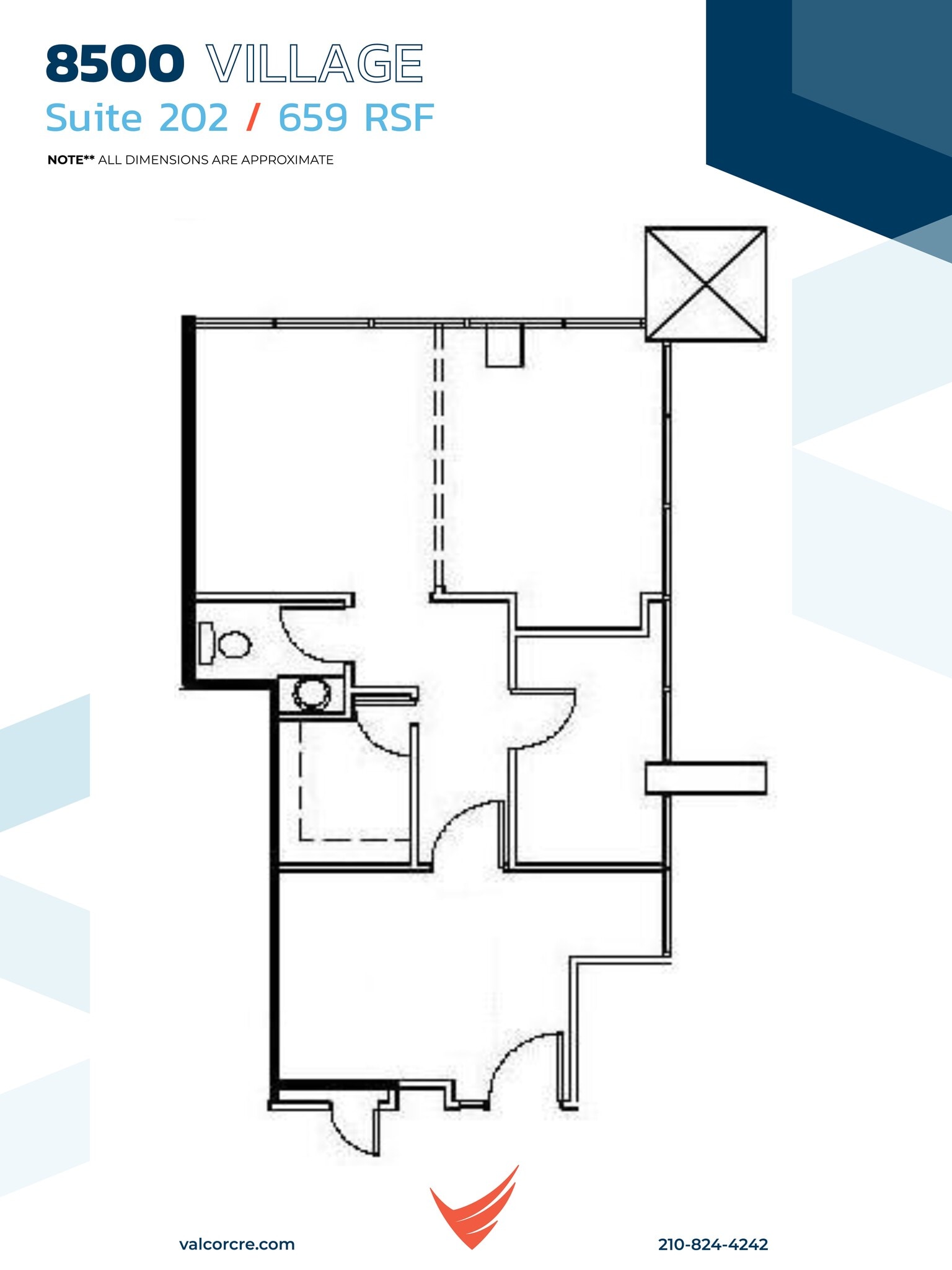 8500 N Village Dr, San Antonio, TX à louer Plan de site- Image 1 de 1