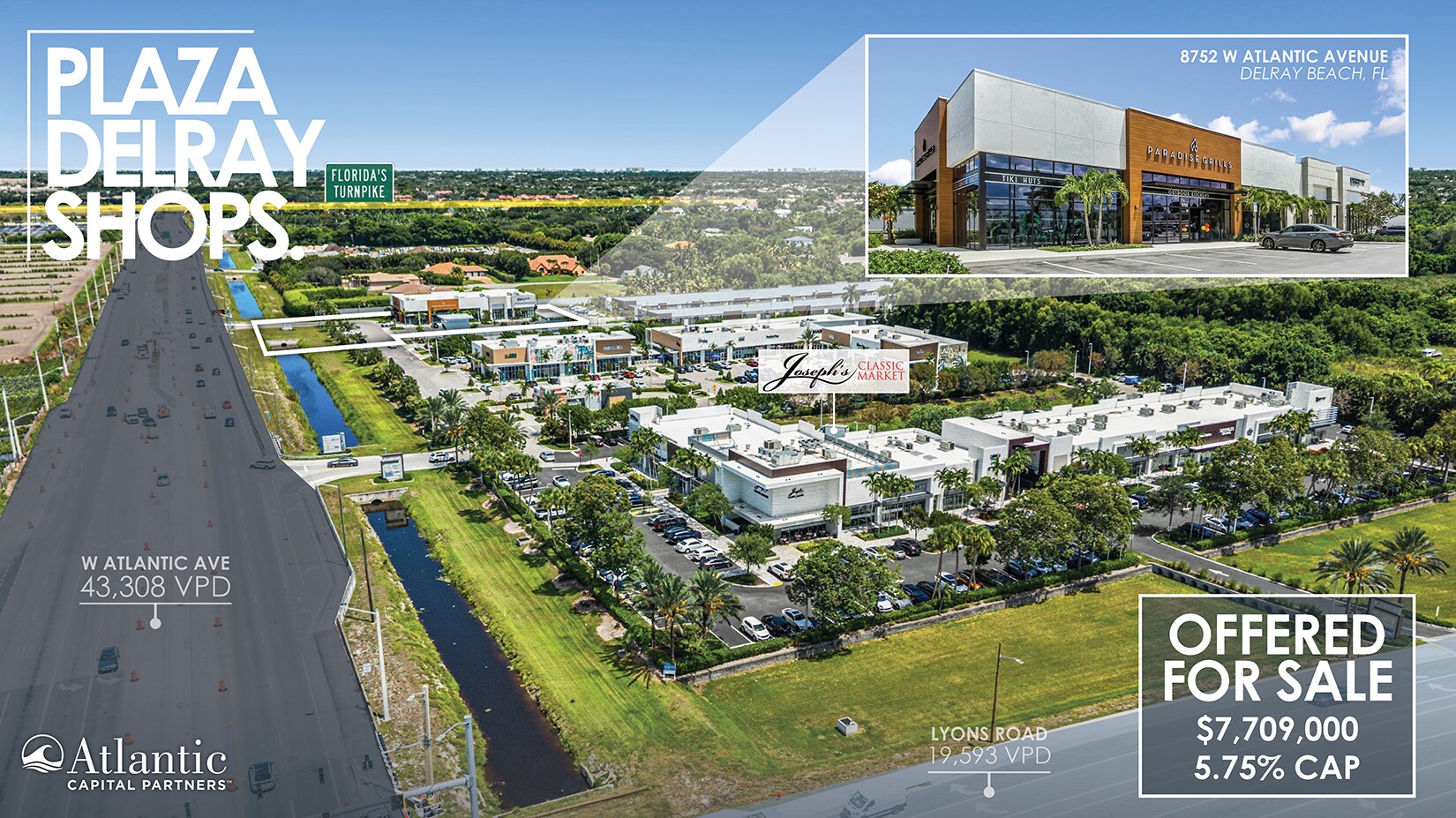 8752 Atlantic Ave, Delray Beach, FL à vendre Photo principale- Image 1 de 6