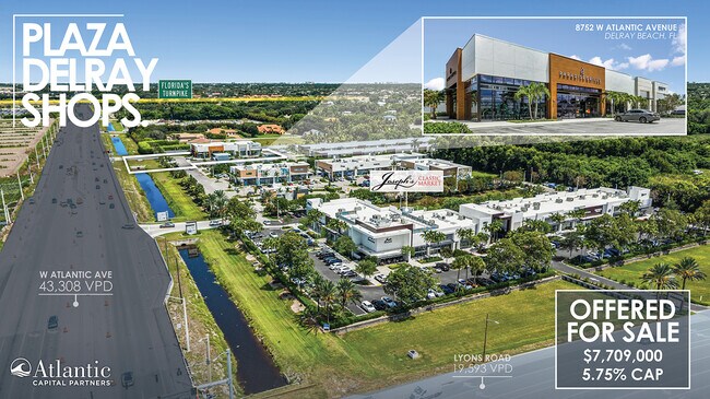 Plus de détails pour 8752 Atlantic Ave, Delray Beach, FL - Commerce de détail à vendre