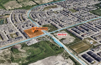 3850 Cambrian Rd, Ottawa, ON - AERIAL  map view