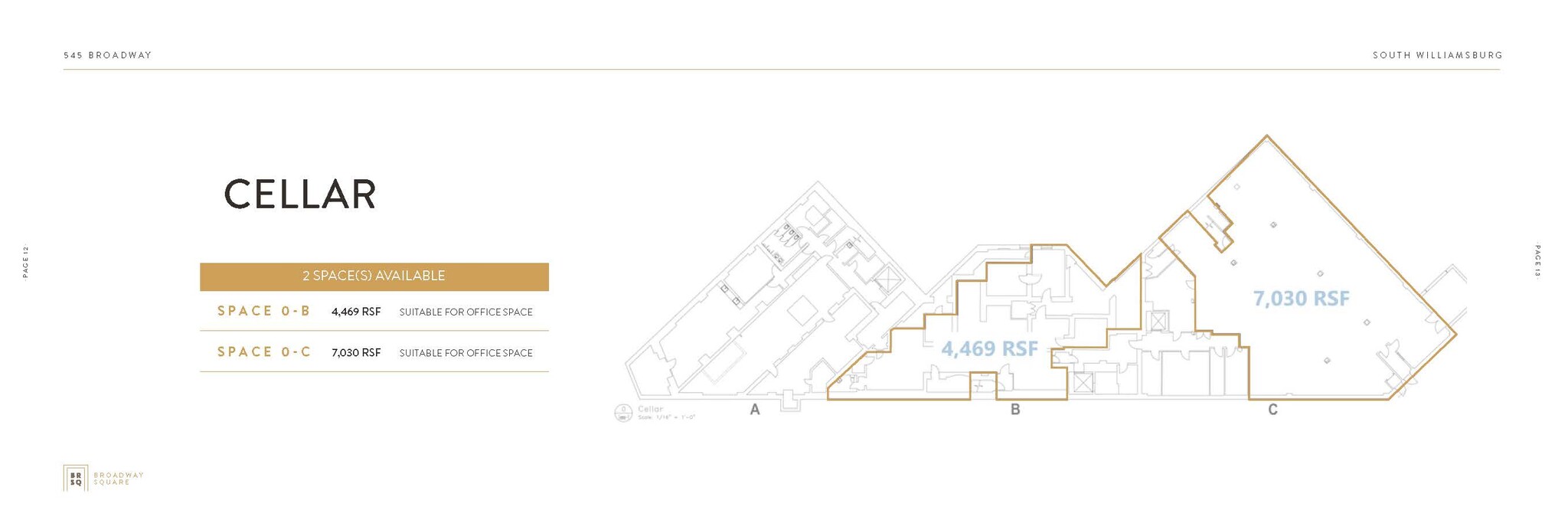 545 Broadway, Brooklyn, NY for lease Floor Plan- Image 1 of 1