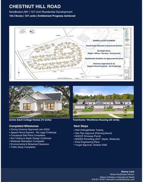 111 Chestnut Hill Rd, New Boston, NH for sale - Site Plan - Image 1 of 1