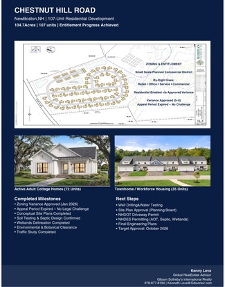 More details for 111 Chestnut Hill Rd, New Boston, NH - Land for Sale