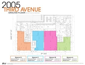 2005 3rd Ave, New York, NY for lease Site Plan- Image 1 of 3