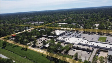 1420 Stonehollow Dr, Humble, TX - Aerial map view - Image1
