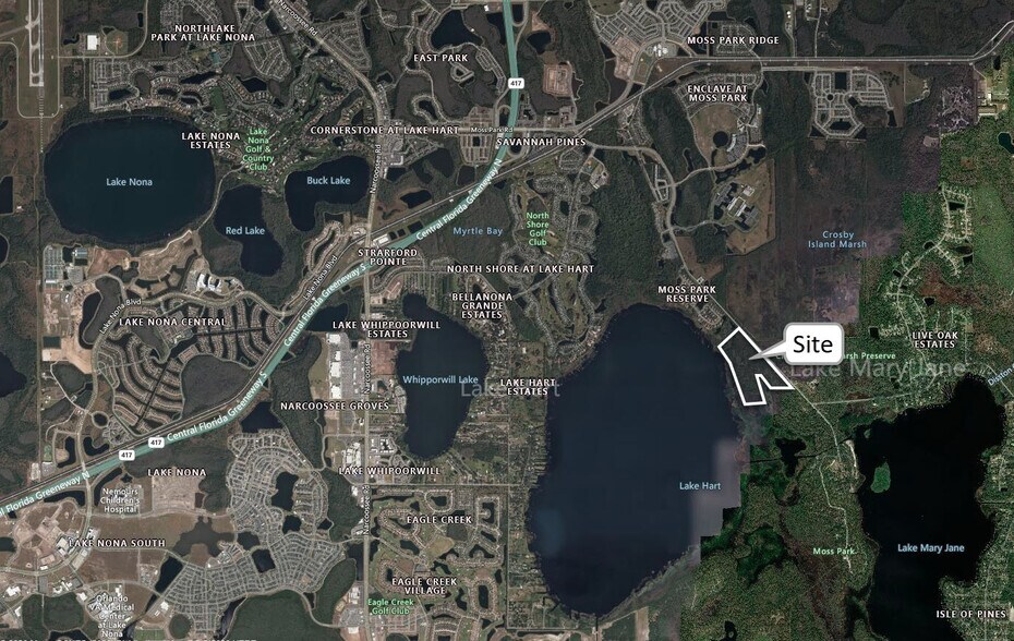 0 Moss Park Rd, Orlando, FL à vendre - Aérien - Image 3 de 8