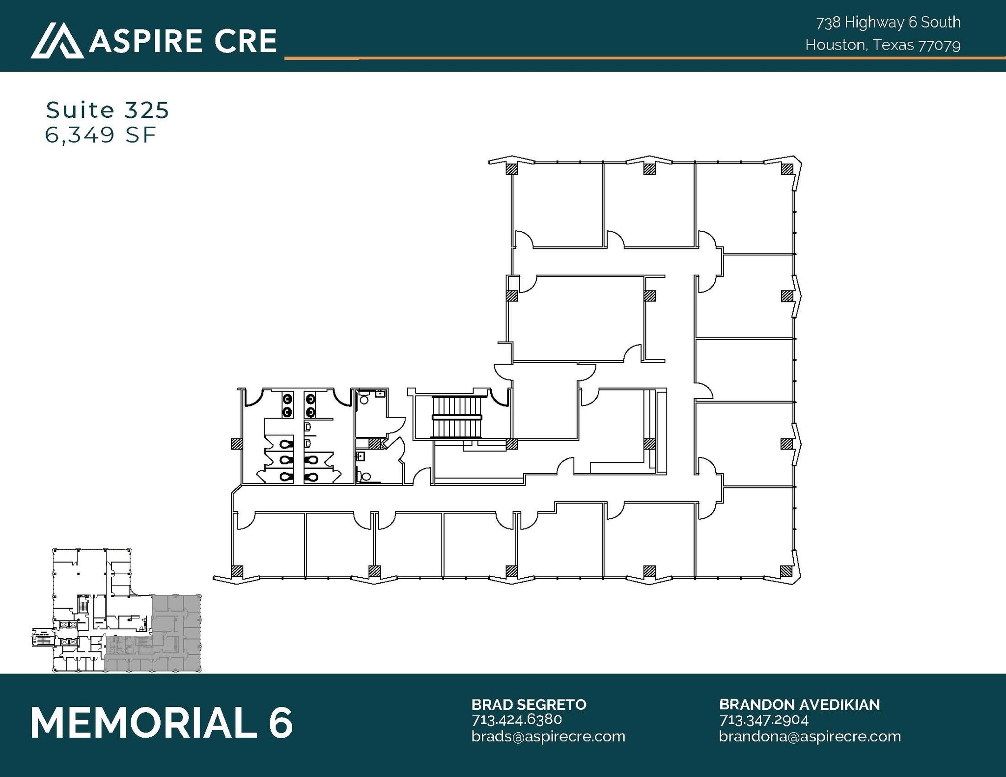 738 Highway 6 S, Houston, TX à louer Plan d’étage- Image 1 de 1