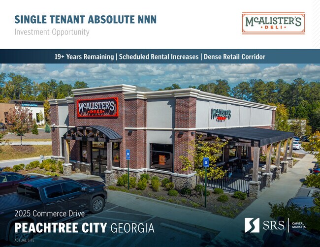 More details for 2025 Commerce Dr N, Peachtree City, GA - Retail for Sale