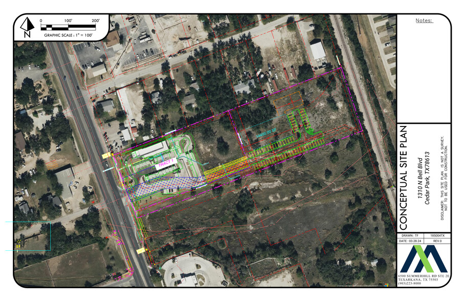 1310 N Bell Blvd, Cedar Park, TX for sale - Site Plan - Image 3 of 3