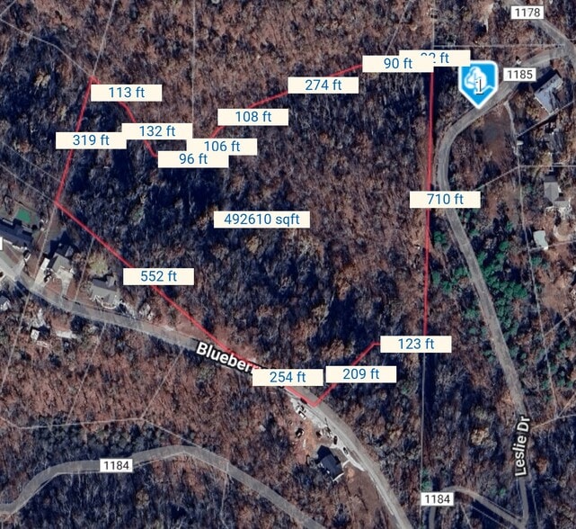 Blueberry Ln, Lowell, AR for sale - Building Photo - Image 2 of 3