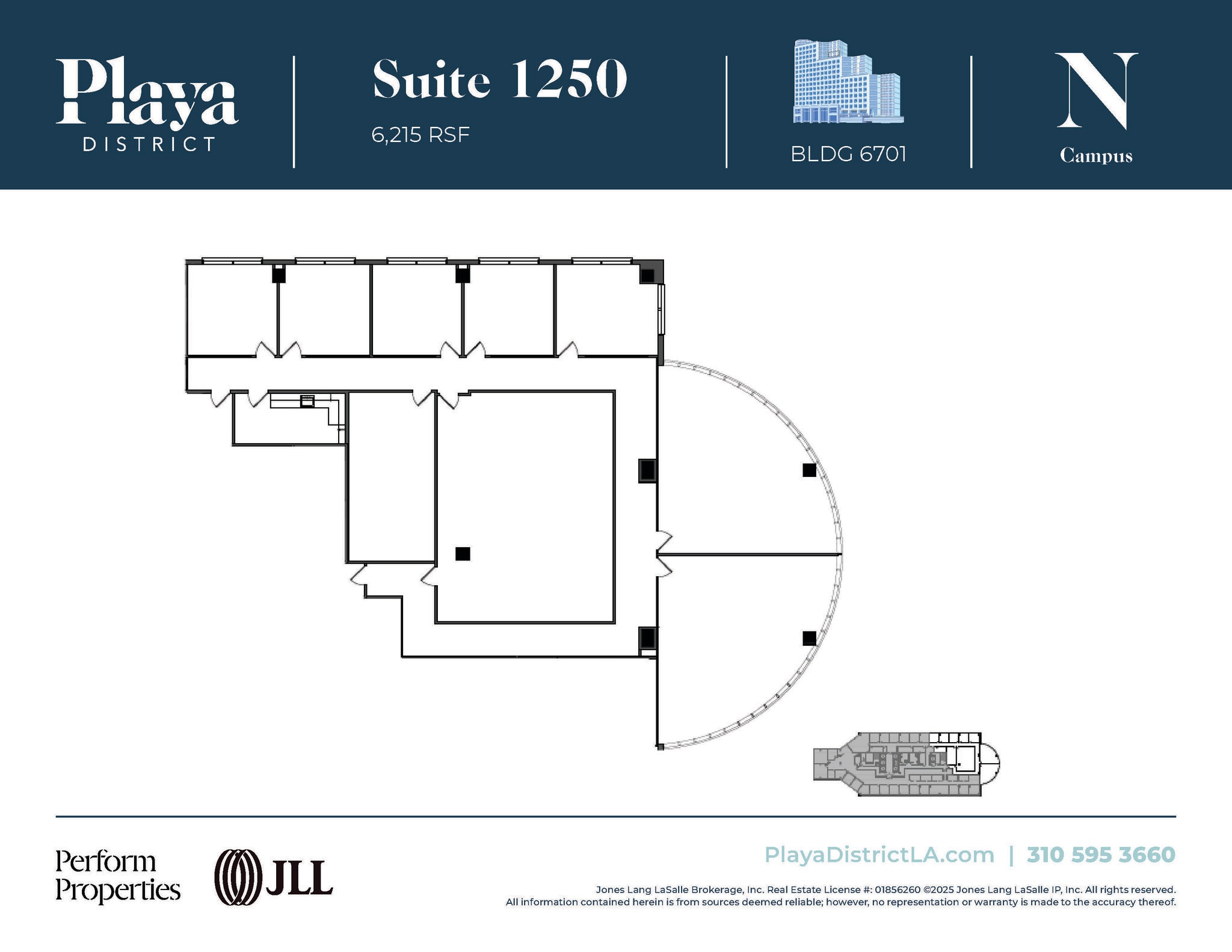 6100 Center Dr, Los Angeles, CA for lease Floor Plan- Image 1 of 1