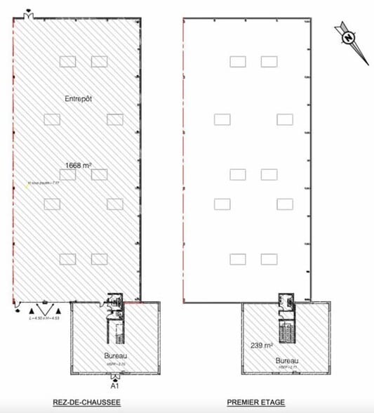 Industrial in Gennevilliers for lease - Floor Plan - Image 3 of 3