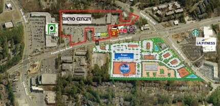 1275 Powers Ferry Rd SE, Marietta, GA - AERIAL  map view - Image1