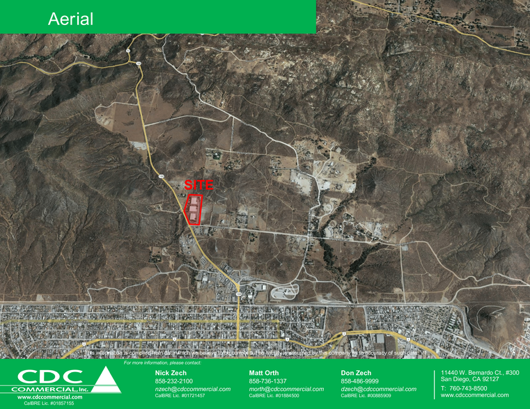 24024 Humphries Rd, Tecate, CA for sale - Site Plan - Image 2 of 6