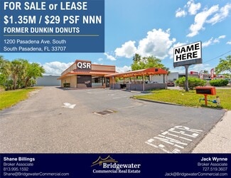 Plus de détails pour 1200 Pasadena Ave S, South Pasadena, FL - Commerce de détail à vendre