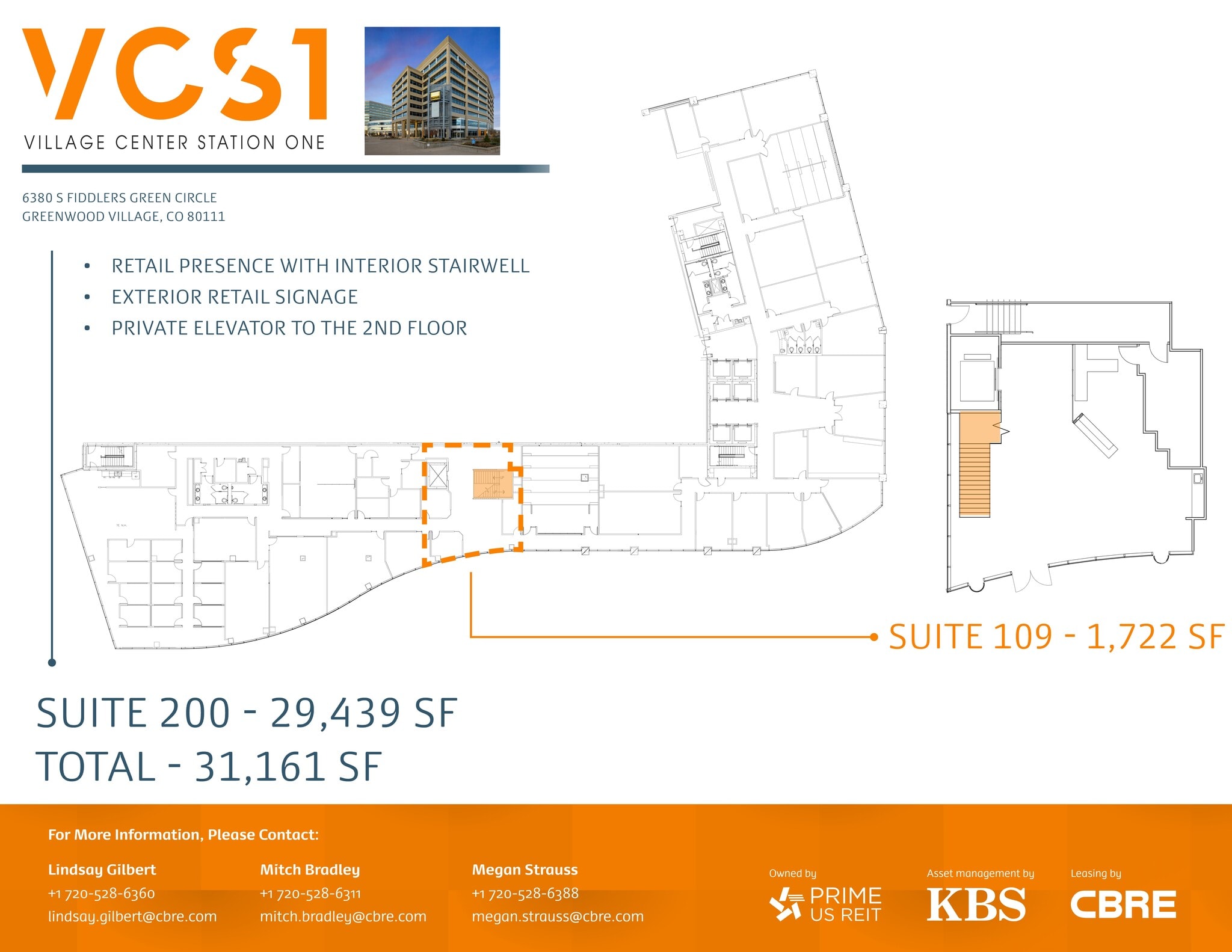 6380 S Fiddlers Green Cir, Greenwood Village, CO à louer Plan de site- Image 1 de 1