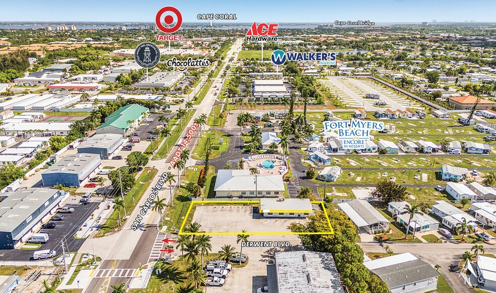 16305 San Carlos Blvd, Fort Myers, FL à vendre - Aérien - Image 2 de 6