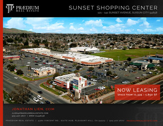 Plus de détails pour 100-108 Sunset Ave, Suisun City, CA - Bureau/Local commercial, Local commercial à louer