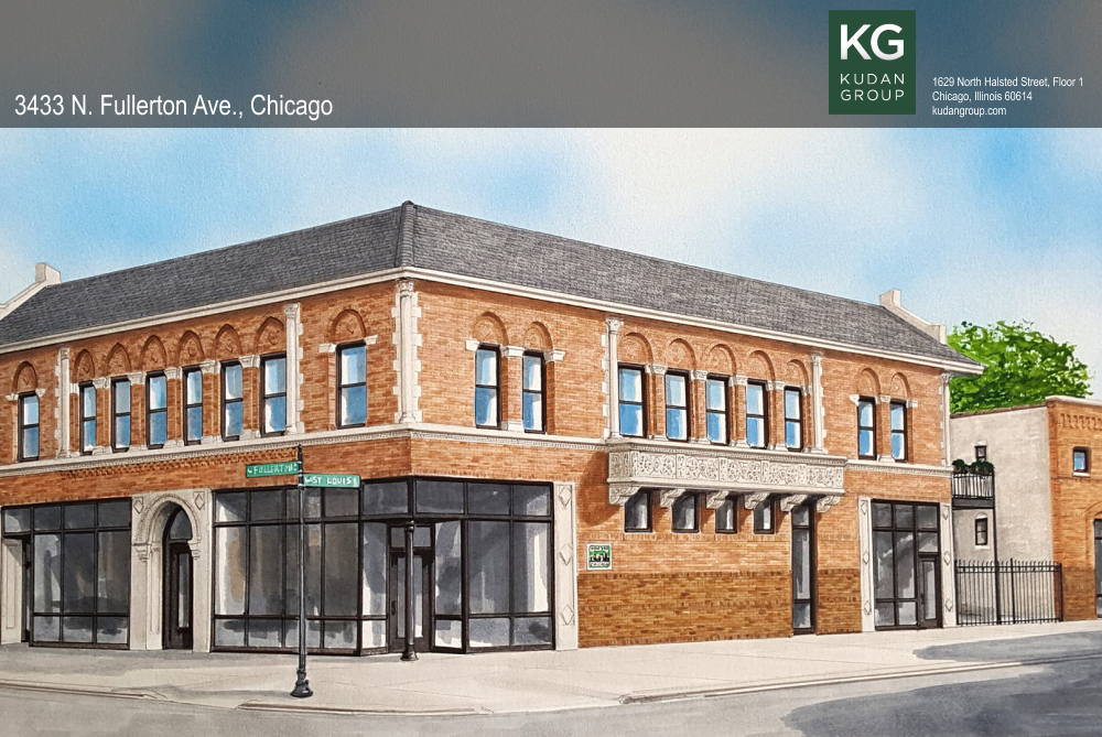 3433-3435 W Fullerton Ave, Chicago, IL for lease Building Photo- Image 1 of 9