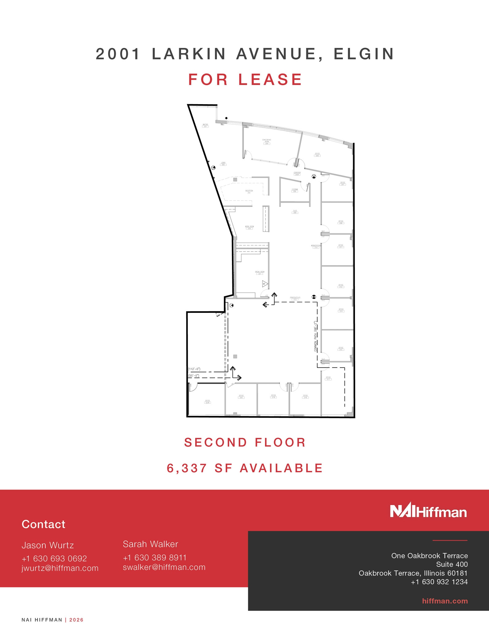 2001 Larkin Ave, Elgin, IL à louer Plan d’étage- Image 1 de 6