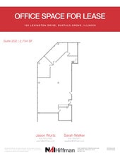 100 Lexington Dr, Buffalo Grove, IL à louer Plan d’étage- Image 1 de 1