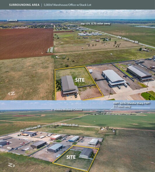 9316 FM 1585, Wolfforth, TX à louer - Aérien - Image 2 de 11