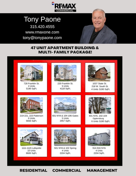 Ogdensburg Multifamily Portfolio portfolio of 9 properties for sale on LoopNet.ca - Primary Photo - Image 1 of 12