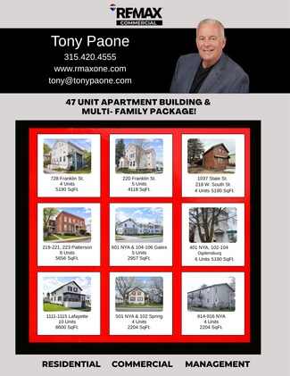 More details for Ogdensburg Multifamily Portfolio – Multifamily for Sale, Ogdensburg, NY