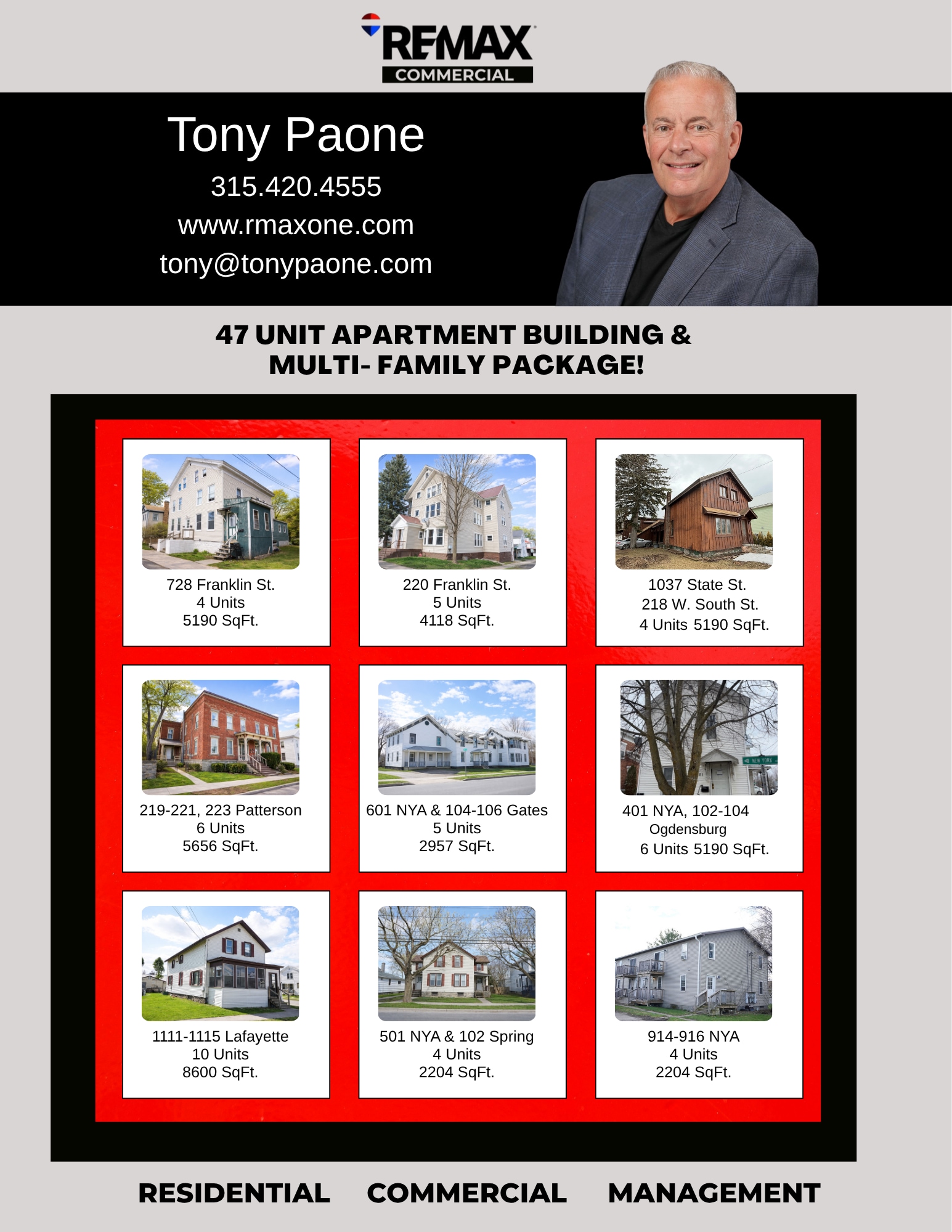 Ogdensburg Multifamily Portfolio portfolio of 9 properties for sale on LoopNet.ca Primary Photo- Image 1 of 13