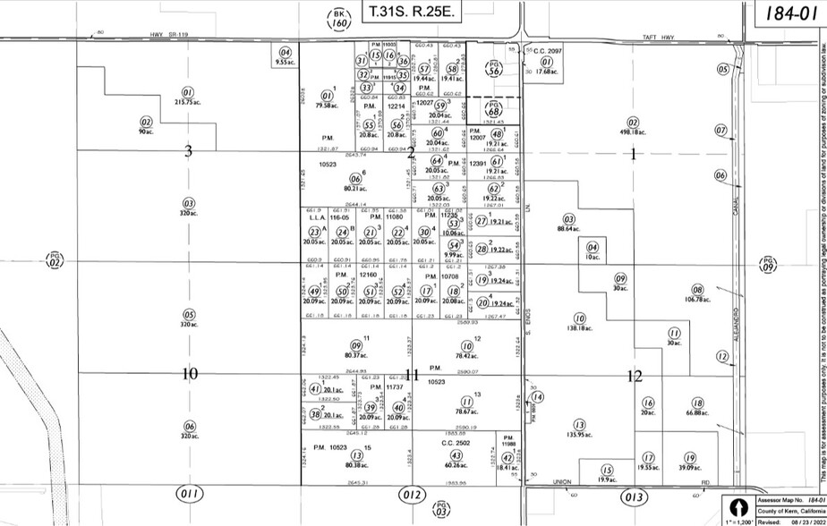 13114 Olen Ave, Bakersfield, CA à vendre - Plan cadastral - Image 2 de 2