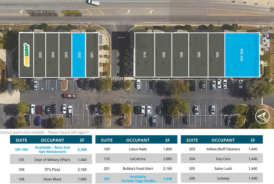 12400 Yellow Bluff Rd, Jacksonville, FL à louer - Photo du bâtiment - Image 2 de 8