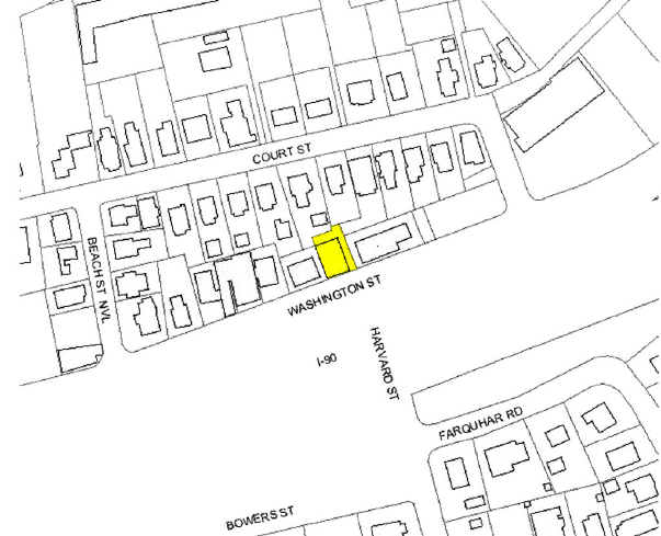 701 Washington St, Newton, MA à louer - Plan cadastral - Image 2 de 13