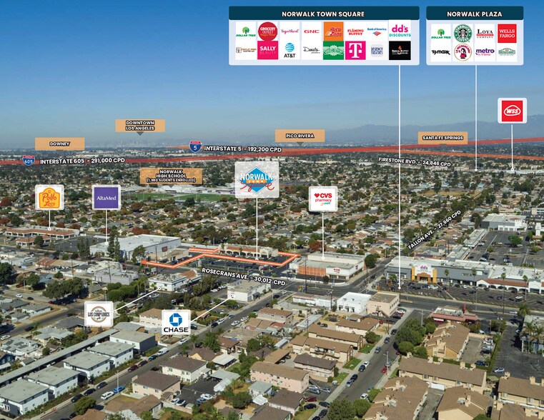 Norwalk Town Square portefeuille de 2 propriétés à vendre sur LoopNet.ca - Photo du bâtiment - Image 2 de 6