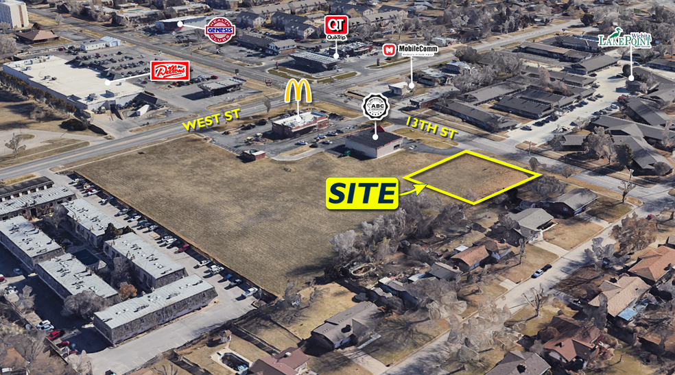 NWC 13th & West St st, Wichita, KS for lease - Primary Photo - Image 1 of 5